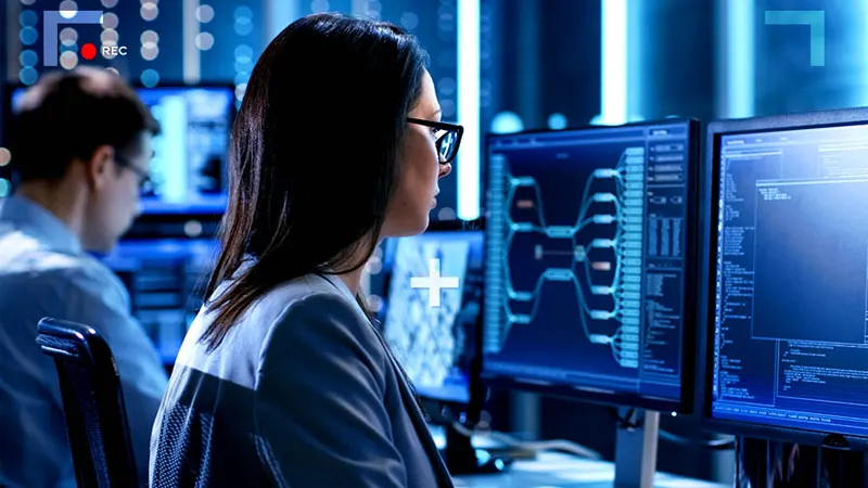 Enerji otomasyonu ve SCADA kontrol odası